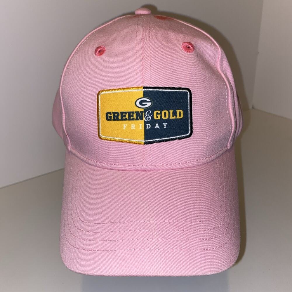 Green Bay Packers Pink Green And Gold Friday’s Hat CITGO Promo